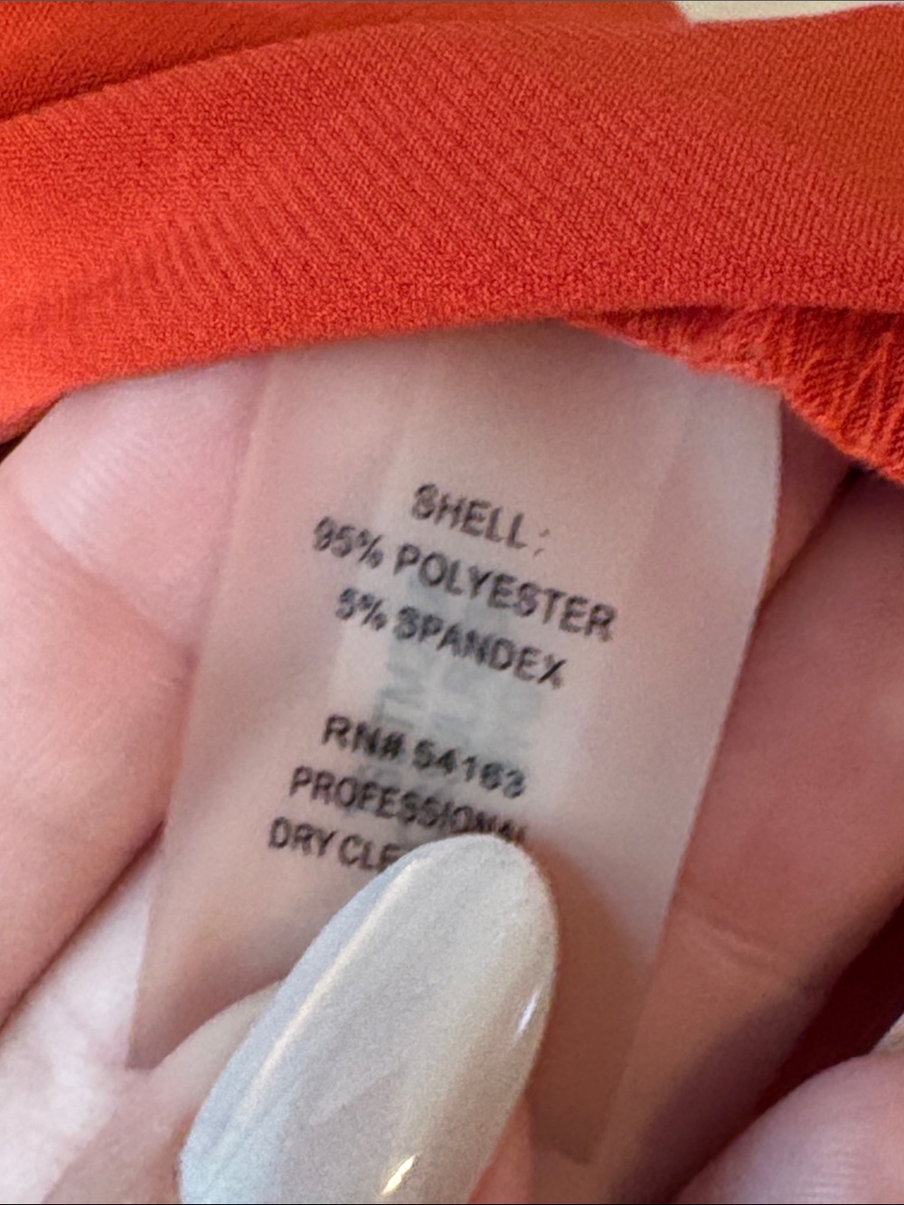 Calvin Klein Orange Knot-Neck Sleeveless Camisole - Picture 4 of 8